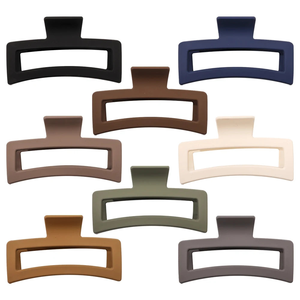 Wholesale Matte Hair Claws Jumbo Hair Claw Clip for Women Thick Hair