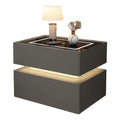 Modern Design Solid Wood Bedside Table Adjustable Double Drawers Foldable Cabinet for Home Hospital Dining Bedroom Nightstand
