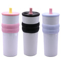 Double-Walled Stainless Steel Reusable Coffee Tumbler Mug with Lid Leak-proof Recyclable Camping Travel Insulated