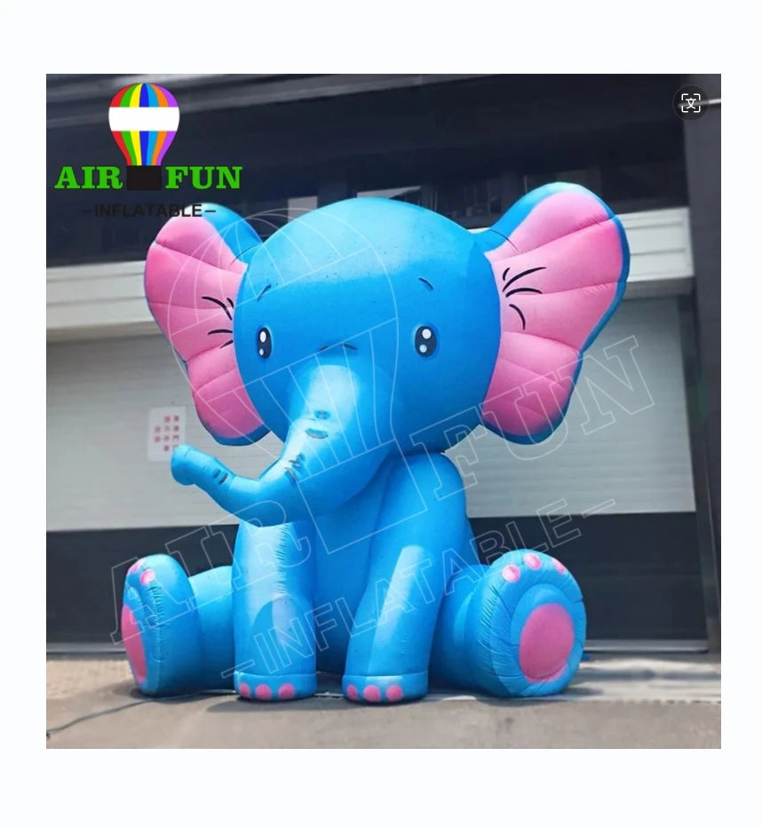 AIRFUN Giant Inflatable Elephantelephant Inflatable Wild Animal Blower up Elephant