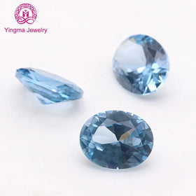 Best Factory Price Spinel Gemstone Oval Shape 2*3 mm to 8*10 mm Loose Synthetic 106# Spinel Stones for Wax Setting