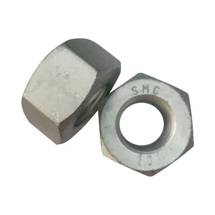 Wholesale Big Hex Nuts Carbon Steel Stainless Steel High Strength High Grade for Equipment