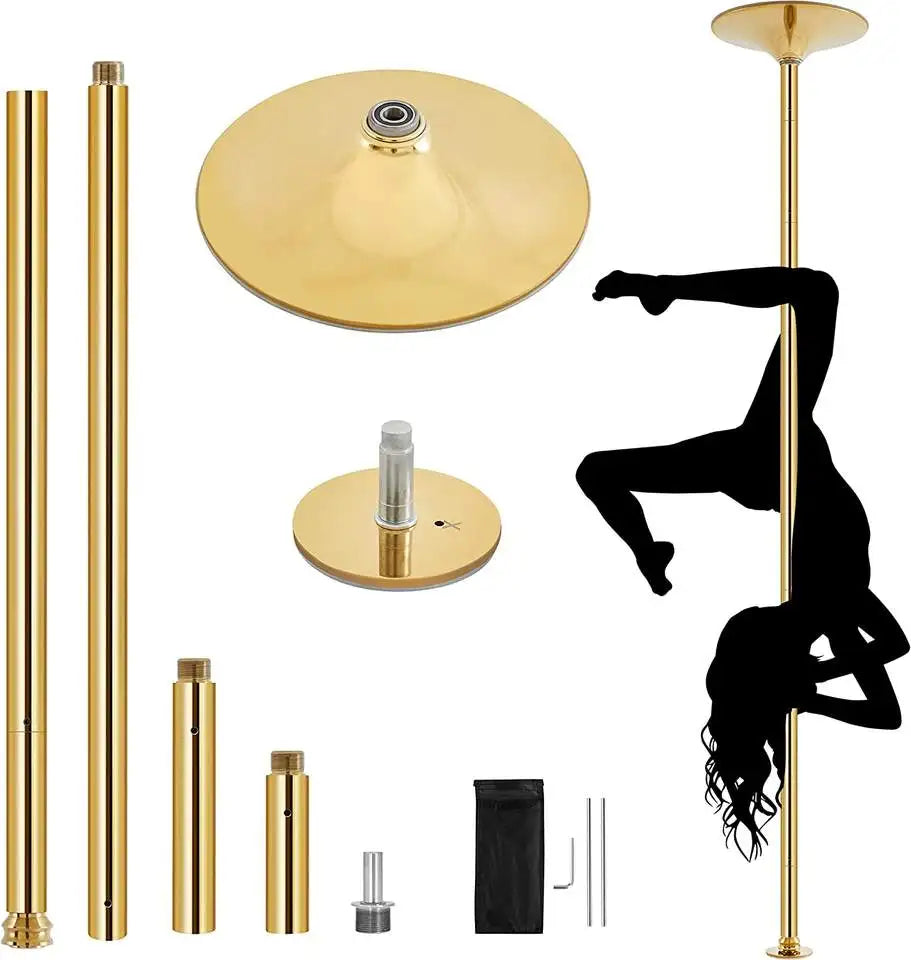 ZJFIT Portable Steel Pole for Dance Sport Fitness Stage Accessories with Outfits Customizable Private Label