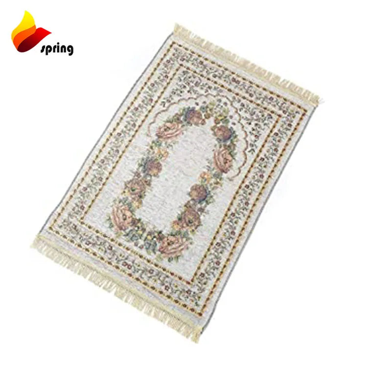 Carpets 2025 Manufacturer in Turkey Sajadah Muslim Prayer Rug Praying Mat Islamic Velvet Prayer Rug Kids Prayer Mat