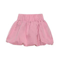 Custom Elastic Belt Fluffy Mini Skirt Sexy Style Natural Waist Line Solid Color Bubble Skirt