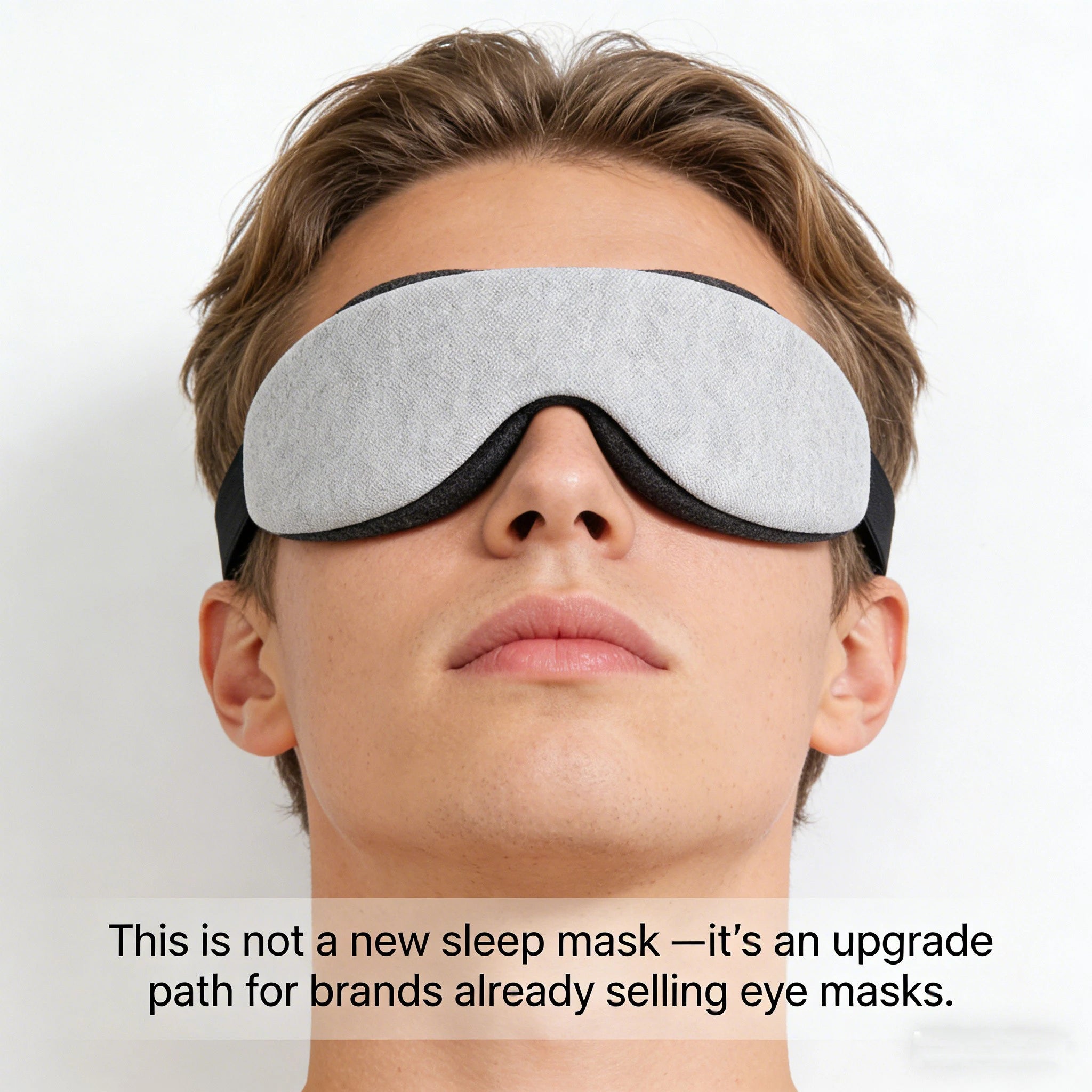 Upgraded 3D Sleep Mask vs Flat Design Pressure-Free Memory Foam Complete Blackout Low MOQ & Fast Sampling