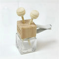 5ml 8ml square Glass Perfume Diffuser Car air Freshener Bottle in Stock for Sale
