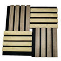 Sound Absorbing Wooden Acoustic Panels Graphic Design Contemporary Environmental E&R Office Building Wall Panel NRC 1.0