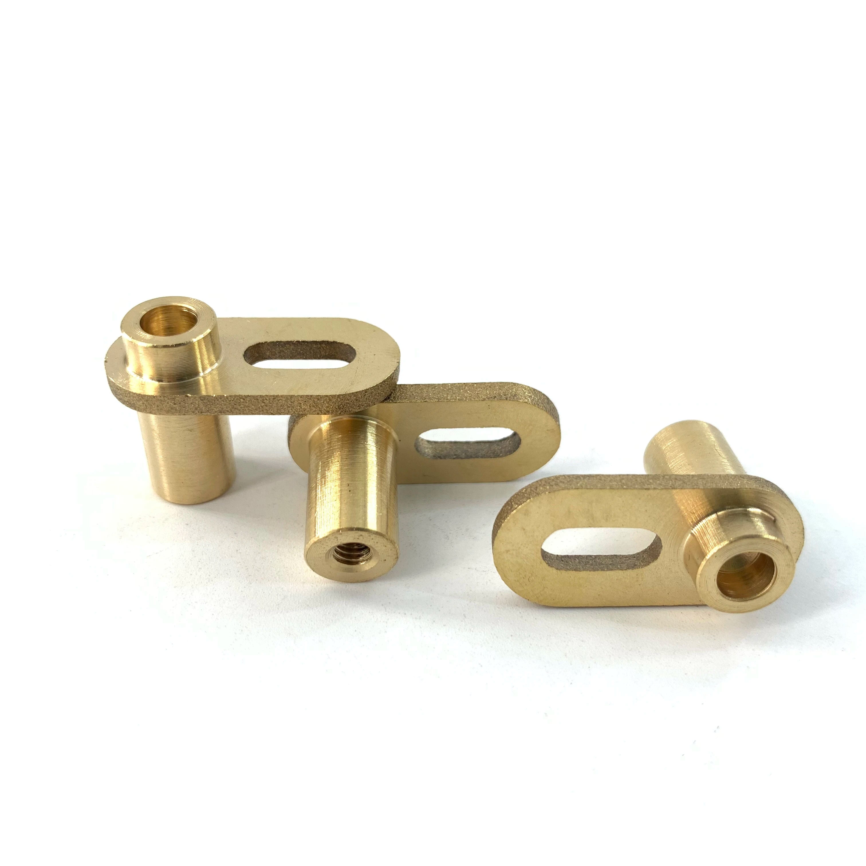 T Shape Brass Part Customized Brass Turning Parts Custom Brass Elbow Part Pipe Fittings