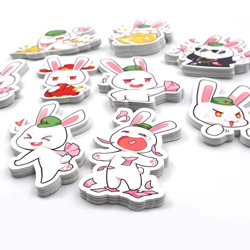 Customized Printing  Adhesive Holographic Cute Vinyl Sticker Sheet