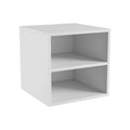 Living Room Bedroom Wooden End Table Stackable Modular Cube Night Stand Bedside Table
