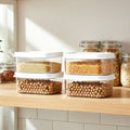 J8126 Kitchen Storage Jars Plastic Kitchen Storage Jars Set Storage Jar