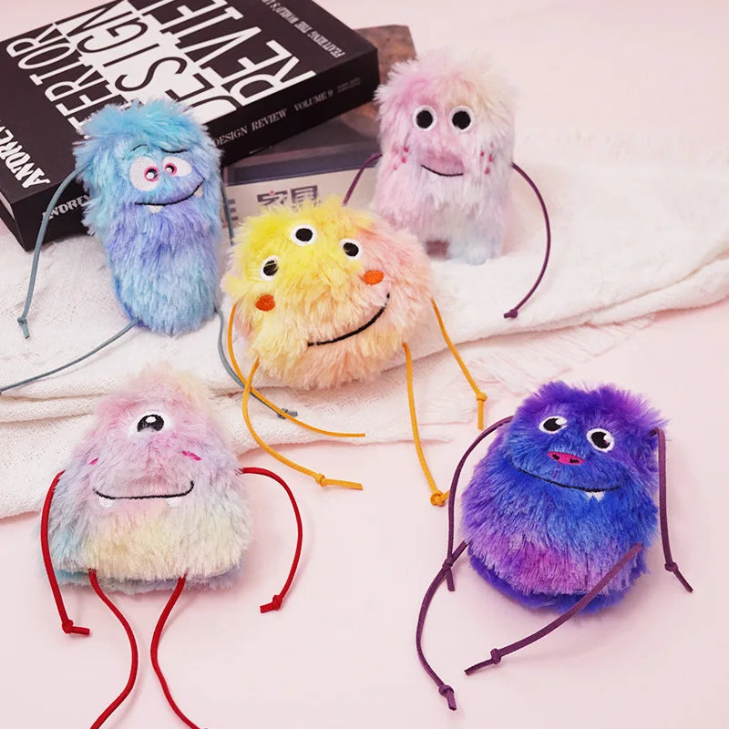 Cute Pet Products Monster Plush Cat Toy Interactive Cat Toys Catnip Cat Toys