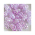 100 Pcs Colorful Pastel Acrylic Cloud Beads AB Color Plated Kawaii Cloud Shape Loose Spacer Beads for DIY Fashion Jewelry Making