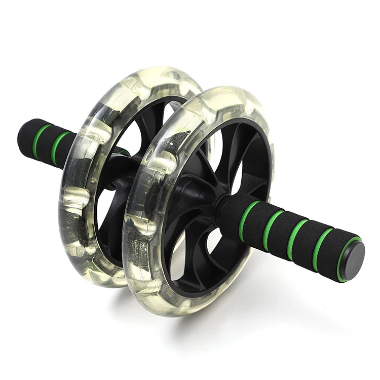 New Style Abdominal Roller Abs Machine Exercise Wheels Exercises Workout Ab Wheel Set