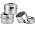 Stainless Steel Magnetic Sustainable Multi-Function Spice Jar for Kitchen Use