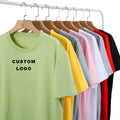 Wholesale Unisex High Quality 180g 100%Cotton Custom Logo Printing Blank O-Neck Plus Size Men's T-shirts for Men