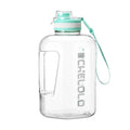 FX Factory Hot Sale Big Capacity 2L Eco-Friendly Color Cute Cartoon Bpa Free Lid Portable Gym Travel Plastic Motivational Water