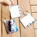 MDFSUB Eco-Friendly Sublimation Double-sided Graduation Keychain 50x60mm Blanks