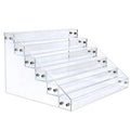 Clear Step Tabletop Acrylic Nail Polish Display Stand Sunglasses Holder Counter Lipstick Display Rack