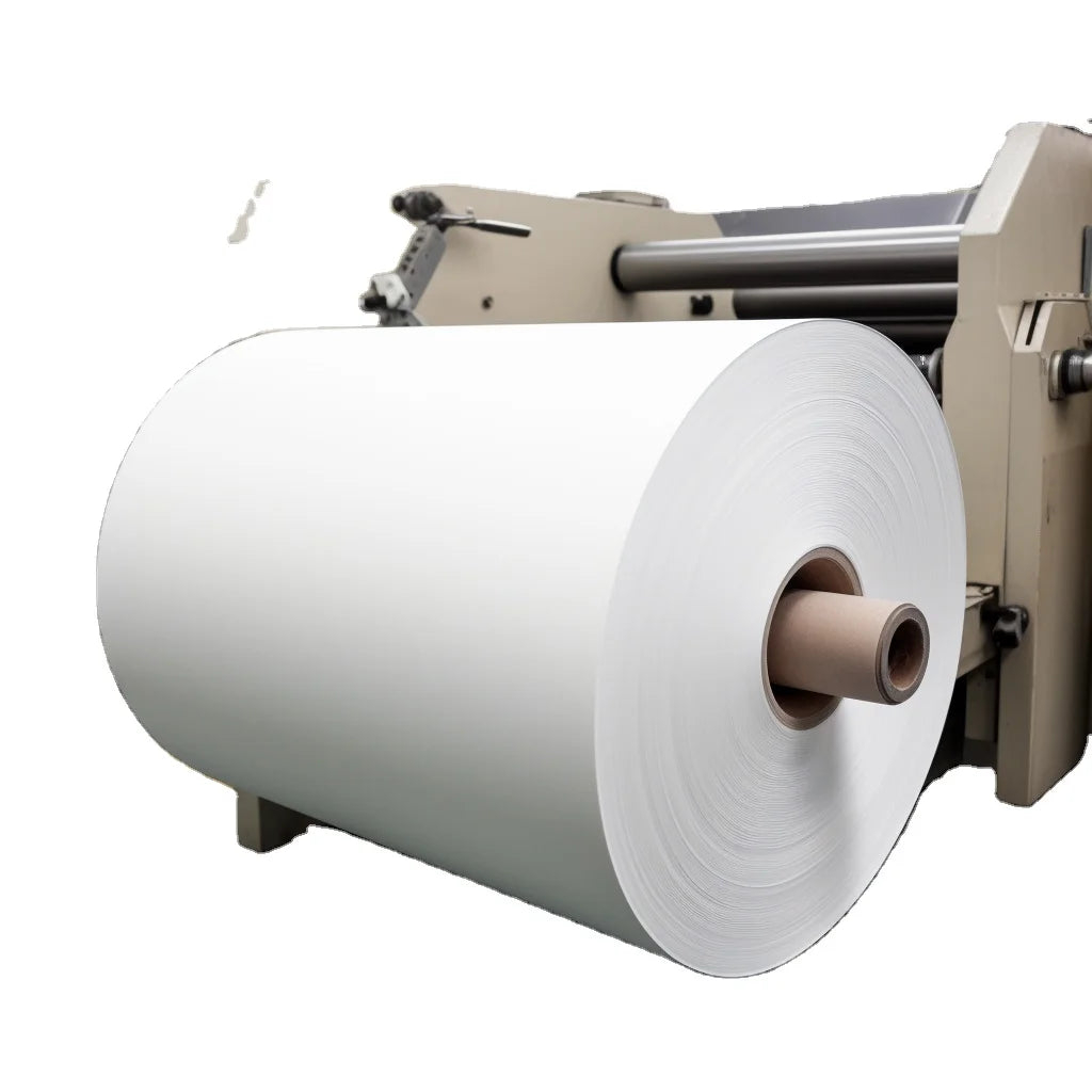 Eco Self Adhesive Strong Adhesive Thermal Label Paper Jumbo Roll Custom Sticker Heat Sensitive