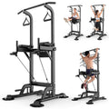 Home Gym Strength Training Workout Equipment Adjustable Power Tower Pull up Bar Dip Station/Stand MegaBDM