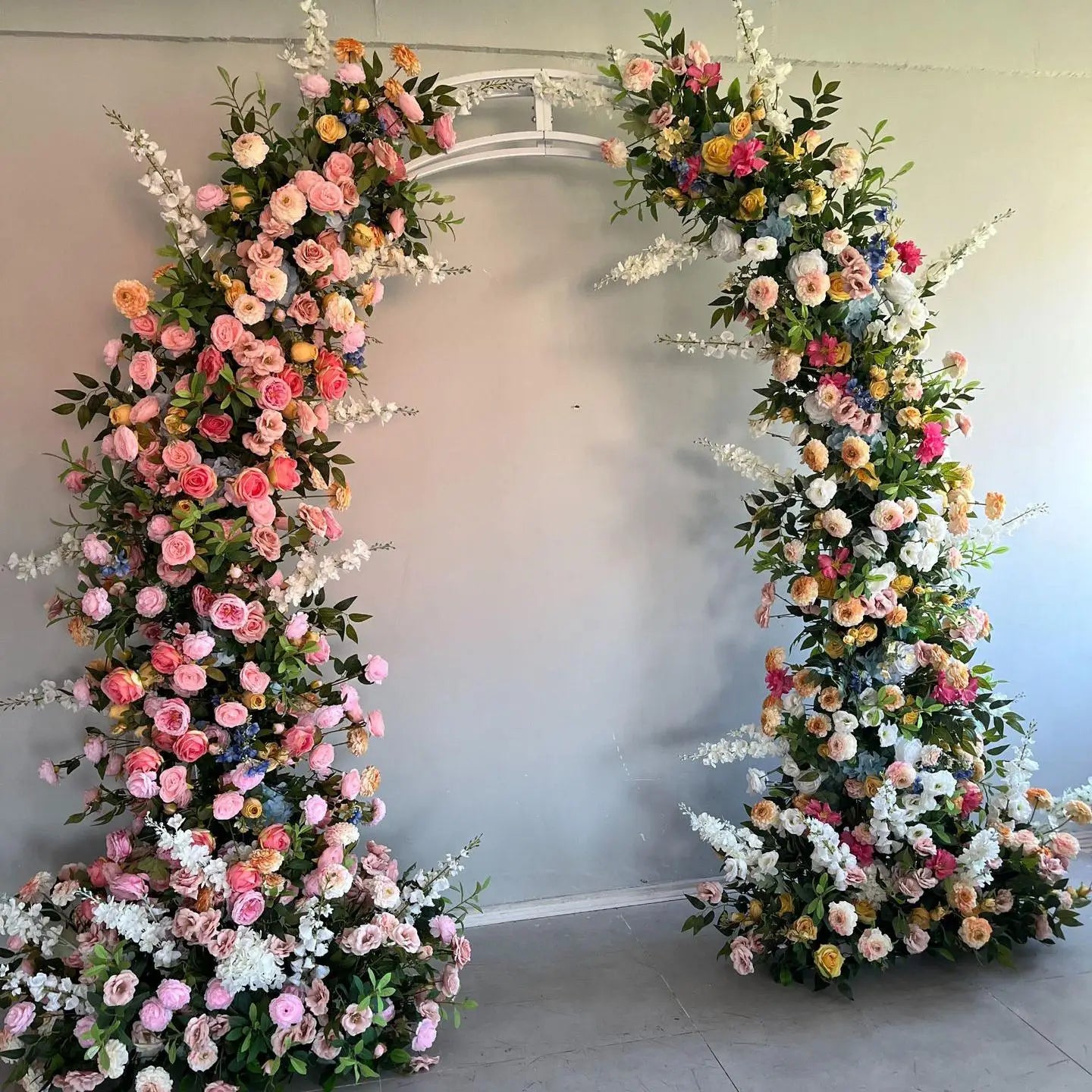 Artificial Rose Arch Backdrop Flower Set for Birthday Wedding Decorations for Valentine's Day Celebration Wedding Birthday