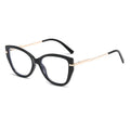 TR90 Spring Legs Metal Optical Eyeglasses Frames Fashion Blue Light Cat Eye Glasses From Suppliers