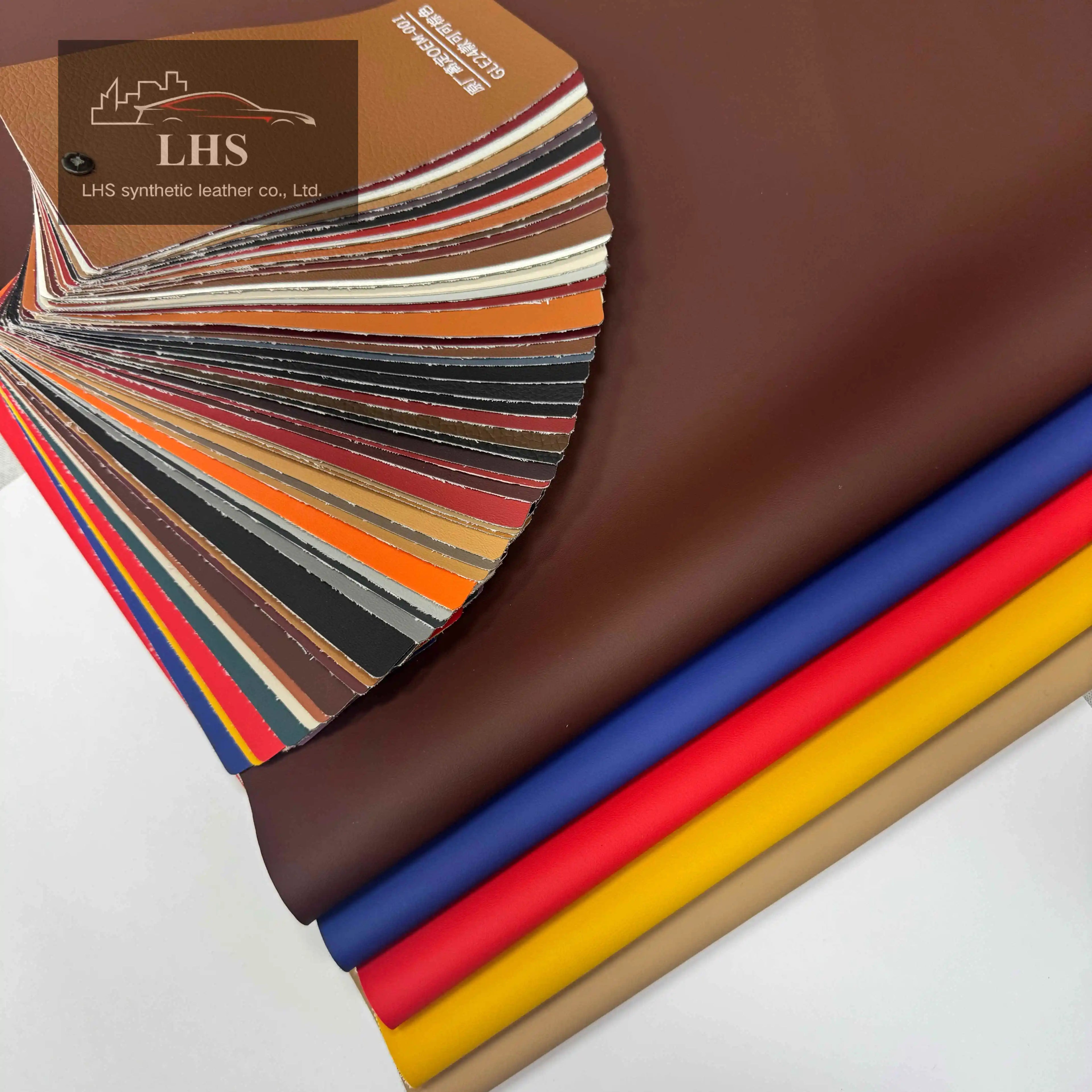 On Sale Anti-Odor and Anti-Bacterial PVC Microfiber Artificial Leather Waterproof Faux Car Upholstery and Decorative Bag Fabric