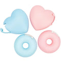 Professional Candy Color Masking Tape Cutter Design of Love Heart Donut Shape Tape Cutter Office Tape Dispenser School Supply