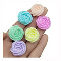 Wholesale Resin Candy Meringue Simulation Food Chocolate Flatback Cabochon DIY Scrapbooking Decor Crafts Doll House Accessories