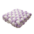 Luxury Floor Cushion Pillow Wholesale Woven Braided Chair Cushion