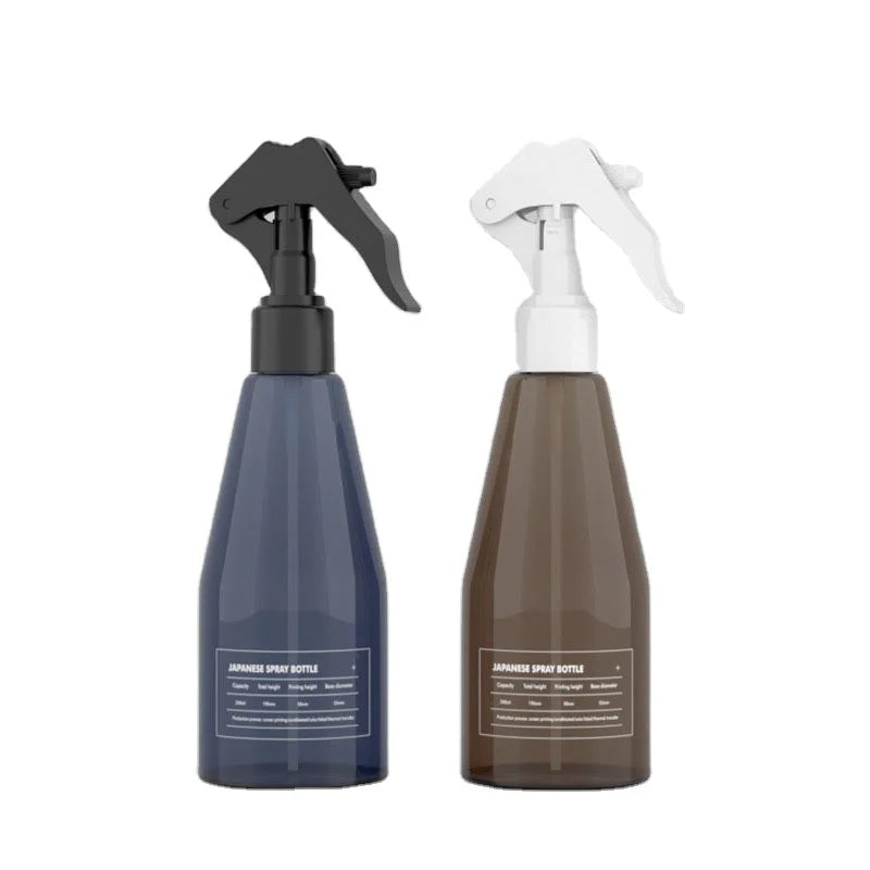 Custom for Clear Round 200ml Trigger Spray Bottle with Pet Plastic for Skin Care Lotion Shampoo Packaging