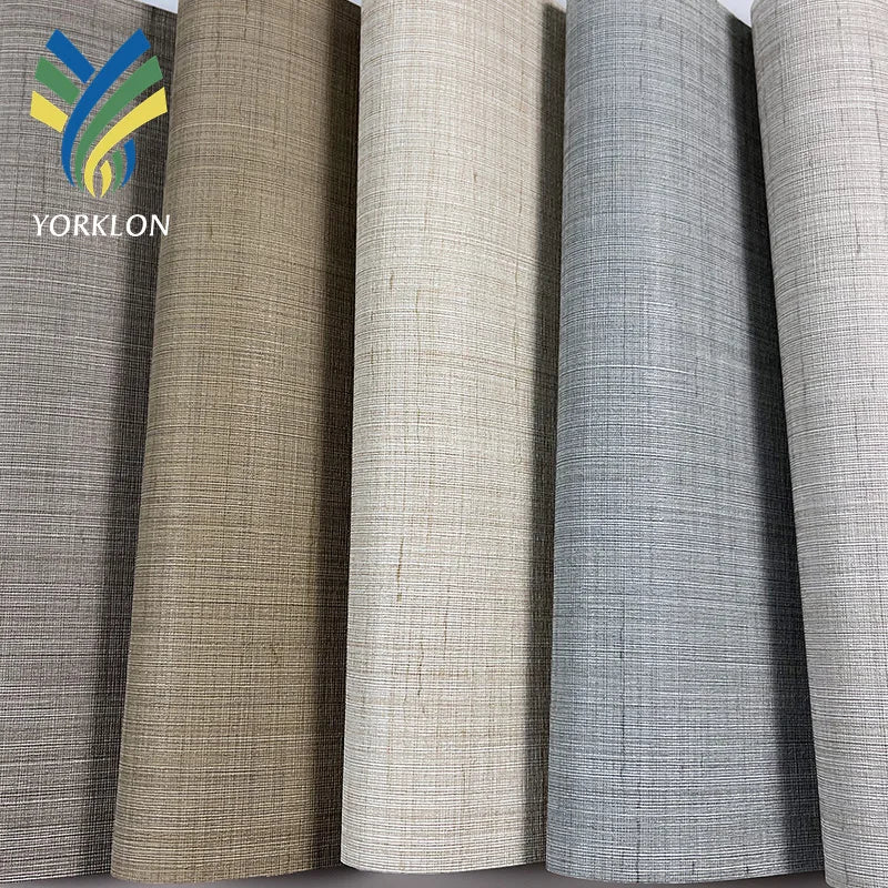 LISLE Luxury Waterproof Textured Fabric Backed Vinyl PVC Wall Covering Modern Design for Hotel Bedrooms 2024 Interior Decoration