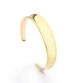 Smooth Surface Bracelets & Bangles Manchette Armband Gold Color Cuff Bracelet for Women Bracelets Bangles Pulseiras