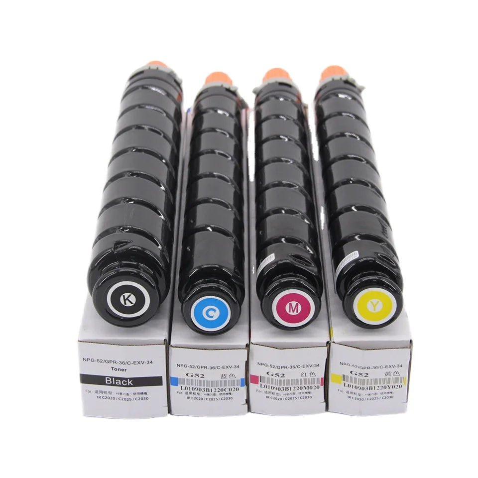 Japan Toner NPG52 GPR36 C-EXV34 Toner Cartridge for Canon imageRUNNER ADVANCE C2020 C2025 C2030 C2220 C2225 C2230 MegaBDM