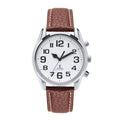 Classic Atomic Talking Watch With Clear Loud Alarm Watch for Visually Impaired and Blind People
