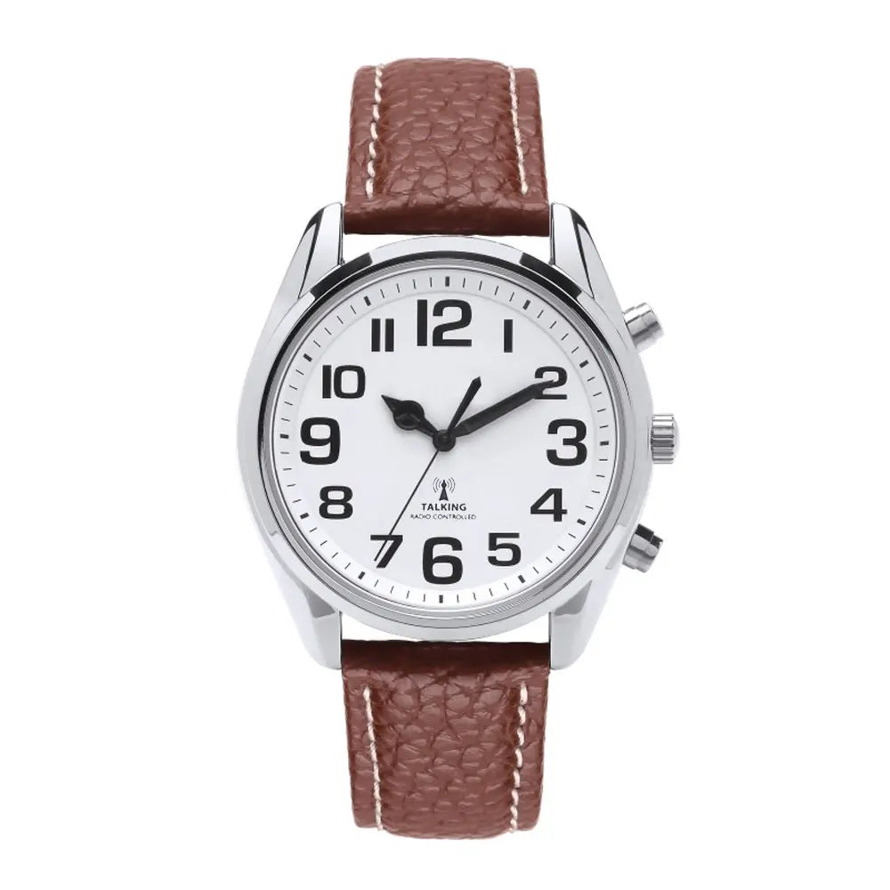 Classic Atomic Talking Watch With Clear Loud Alarm Watch for Visually Impaired and Blind People