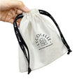Wholesale Eco Friendly Custom Logo Storage Natural Shopping Recycled Mini Linen Cosmetic Cosmetic Dust Bag