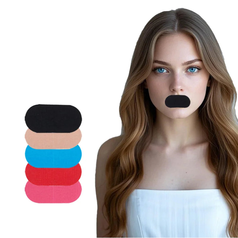 Medical Grade Adhesive Hypoallergenic Mouth Tape Strips for Anti-Snoring & Sleep Apnea Therapy Healthcare Supply Tiras Nasales