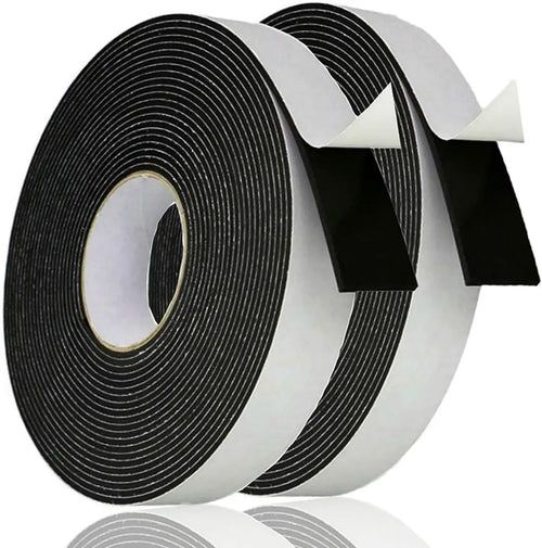 0.5mm 0.8mm 1mm 1.5mm 2mm 3mm 5mm Thick 2-Sided Adhesive Foam Tape for Vehicles Automotive Picture Hanging Glazing Window Door