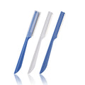 JiangXi 3pcs Completely Stainless Steel Grooming Shavers Eyebrow Trimmer Razor Kit for Men and Women