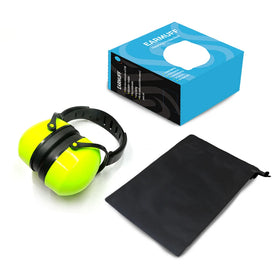 Safety Foldable Earmuffs with 31dB Noise Reduction Intrinsically Safe ABS Material for Industrial Use