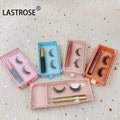 2024 Wholesale Natural 5D Silk Lashes New Magnetic Lash Package Own Brand Full Strip Eyelash Set with Magnetic Eyeliner Glue