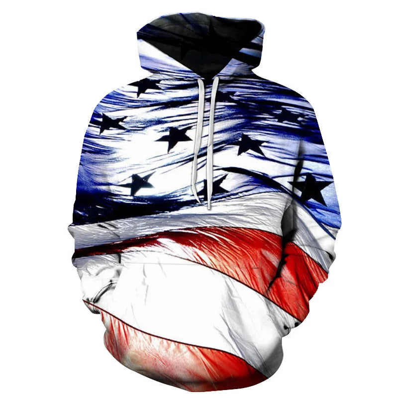 Fitspi Country Flag Pattern 3d Digital Printing Stylish Casual Hooded Sweater Dropshipping Hoodie Sweatshirt Pullover Wholesale