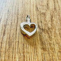 Stainless Steel Hollow Heart Ash Keepsake Memorial Ash Cremation Urn Jewelry Pendant Urn Necklace Ash Heart Supplier Cremation
