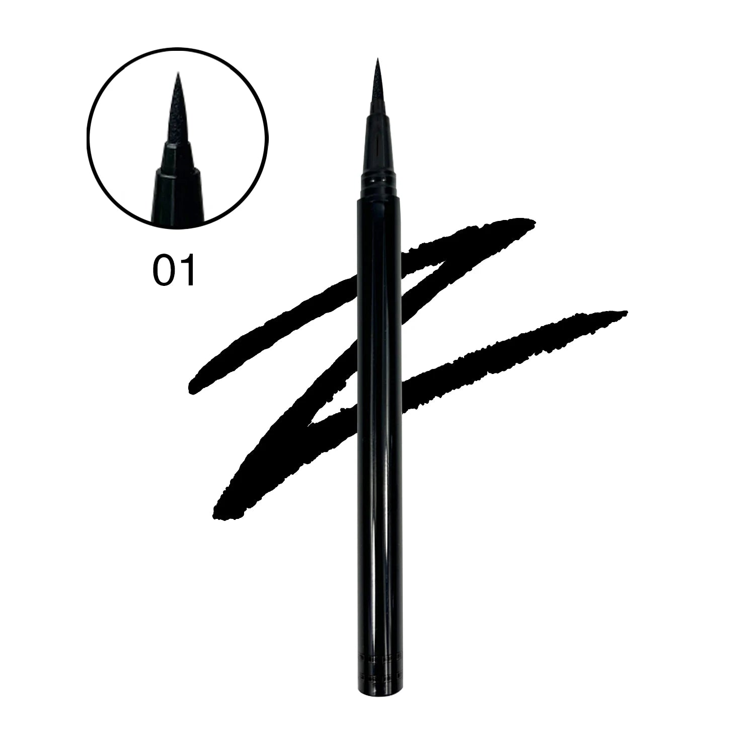 OEM Matte Black Long-Wearing and Waterproof Liquid Eyeliner Pencil for Daily Use Eye Makeup