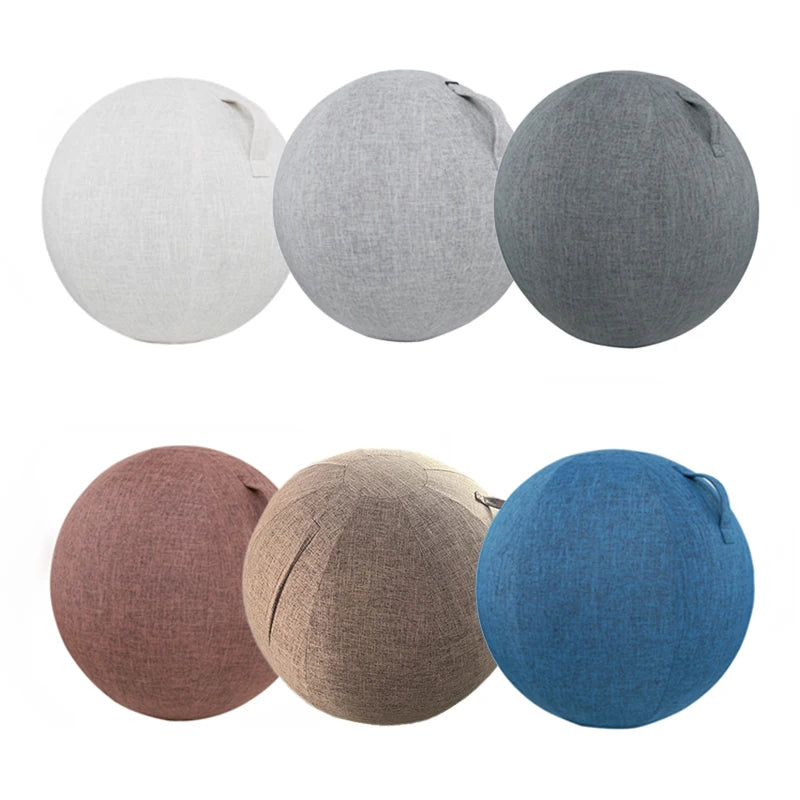 Customized Sports Entertainment Pilates Fitness Customized Yoga Ball Cover Exercise Ball Chair Protective Cover for Balance