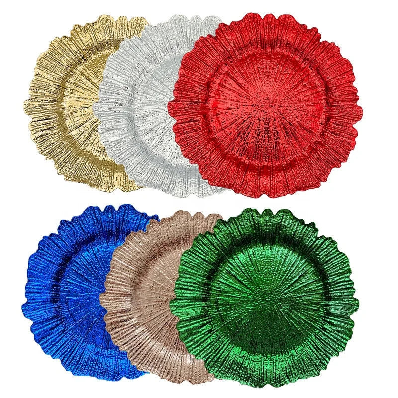2026 Wholesale Red Charger Plates for Wedding
