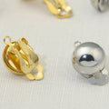 New Design Earring Findings Brass Earring Clip None Pierced Clip on Earrings for Diy Jewelry Making Supplied